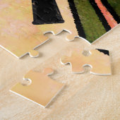 Abstracte gezichten kubisme portretpuzzel legpuzzel (Zijkant)