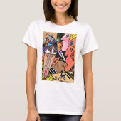 Abstracte gezichten - Moods - Portret schilderen v T-shirt (Voorkant)