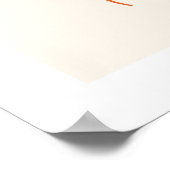 Abstracte Gezichtillustratie BOHO Chic Minimalisti Poster (Hoek)