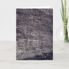 Abstracte Ghost-aanmelding bij Brick Building Kaart