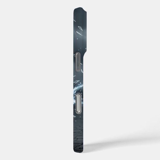 Abstracte Ghost Art iPhone 16 Pro Hoesje (Achterkant / Rechts)