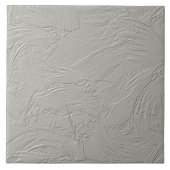 Abstracte Gips Kwast Textuur Beige ID1287 Tegeltje (Voorkant)