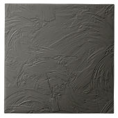 Abstracte Gips Kwast Textuur Espresso ID1287 Tegeltje (Voorkant)