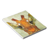 abstracte giraf notitieblok (Schuin)