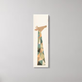Abstracte Giraffe Canvas Afdruk (Voorkant)
