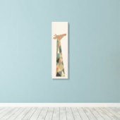Abstracte Giraffe Canvas Afdruk (Insitu (Houten vloer))