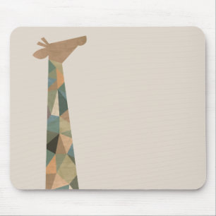 Abstracte Giraffe Muismat