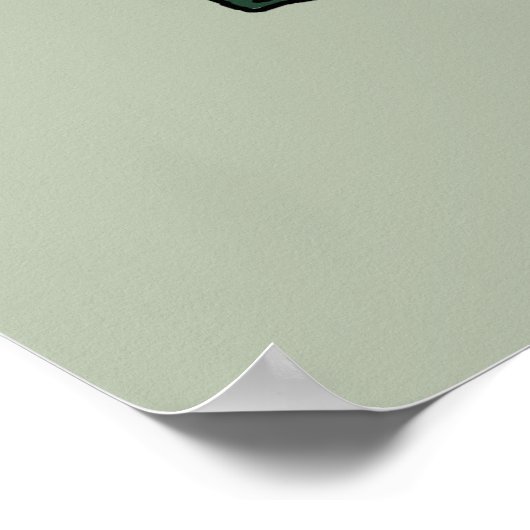 Abstracte gitaar poster (Hoek)