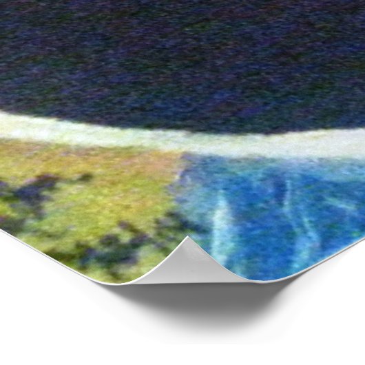 Abstracte gitaar poster (Hoek)