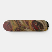 Abstracte Gitarist II Persoonlijk Skateboard (Horizontaal)