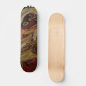 Abstracte Gitarist II Persoonlijk Skateboard (Voorkant)