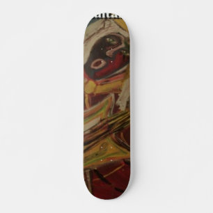 Abstracte Gitarist II Persoonlijk Skateboard