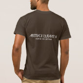 Abstracte Gitarist III T-shirt (Achterkant)
