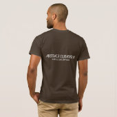 Abstracte Gitarist III T-shirt (Achterkant volledig)