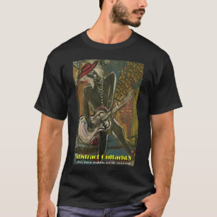 Abstracte Gitarist V T-shirt