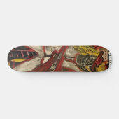 Abstracte Gitarist VII Skateboard (Horizontaal)