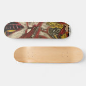 Abstracte Gitarist VII Skateboard (Horizontaal)