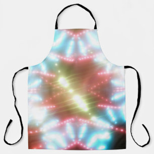 abstracte gladde neonachtergrond met balken en ste schort