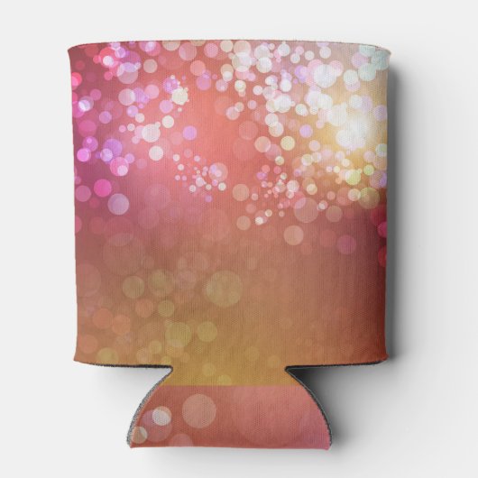 Abstracte glamoureuze glinsterende achtergrond. blikjeskoeler (Achterkant)