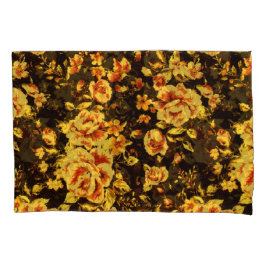 Abstracte glans van de florale glans kussensloop