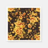 Abstracte glans van de florale glans servet (Voorkant)