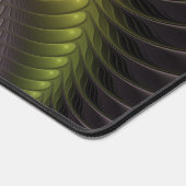 Abstracte glanzende Trippy Kleurrijke 3D Fractal A Bureaumat (Hoek)