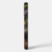 Abstracte glanzende Trippy Kleurrijke 3D Fractal A Case-Mate iPhone Case (Achterkant / Links)