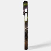 Abstracte glanzende Trippy Kleurrijke 3D Fractal A Case-Mate iPhone Case (Achterkant / Links)
