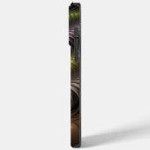 Abstracte glanzende Trippy Kleurrijke 3D Fractal A Case-Mate iPhone Case (Achterkant / Links)