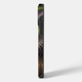 Abstracte glanzende trippy kleurrijke 3D fractale iPhone Hoesje (Linkerkant)