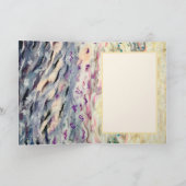 Abstracte glasvezelkunst met roomzwart roze kaart (Binnen)