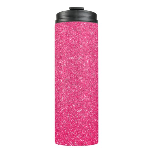 Abstracte glitter lichtachtergrond. de-focusedback thermosbeker (Voorkant)