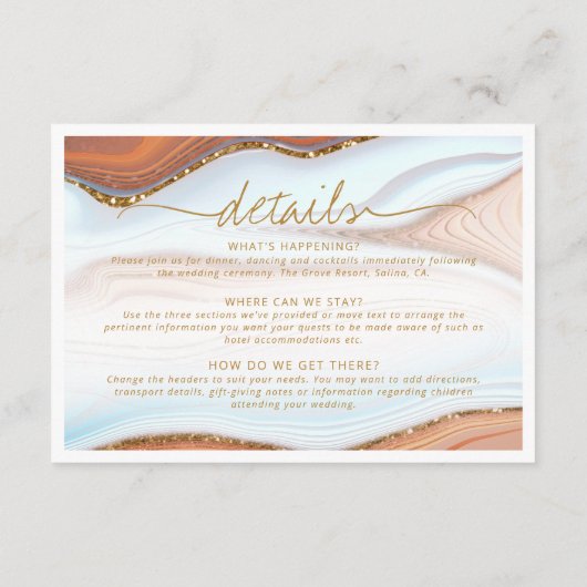 Abstracte Glitter Strata Details Wht SW ID903 Informatiekaartje (Achterkant)