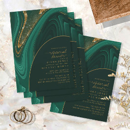 Abstracte Glitter Strata-repetitie Dinner Gr ID903