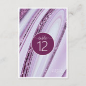 Abstracte Glitter Strata-tabelnummer plum ID903 Kaart (Voorkant)