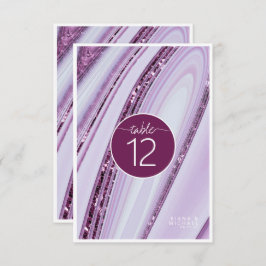Abstracte Glitter Strata-tabelnummer plum ID903 Kaart