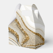 Abstracte Glitter Strata Wedding Bedankt V2 IV ID9 Bedankdoosjes (Achterkant)