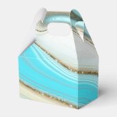 Abstracte Glitter Strata Wedding Bedankt V2 Tl ID9 Bedankdoosjes (Achterkant)