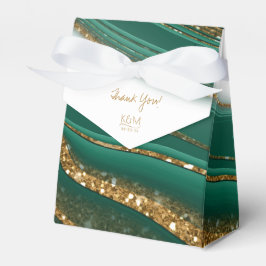 Abstracte Glitter Strata Wedding Dank je Gr ID903 Bedankdoosjes
