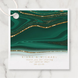 Abstracte Glitter Strata Wedding Dank je Gr ID903 Bedankjes Labels