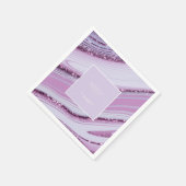 Abstracte Glitter Strata Wedding Dank u Lc ID903 Servet (Hoek)