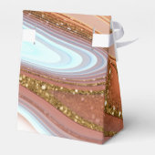 Abstracte Glitter Strata Wedding Dank u SW ID903 Bedankdoosjes (Achterkant)