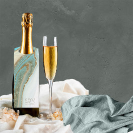 Abstracte Glitter Strata Wedding ID903 Flessenhanger