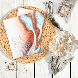 Abstracte Glitter Strata Wedding SW ID903 Kaart