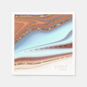 Abstracte Glitter Strata Wedding SW ID903 Servet (Voorkant)