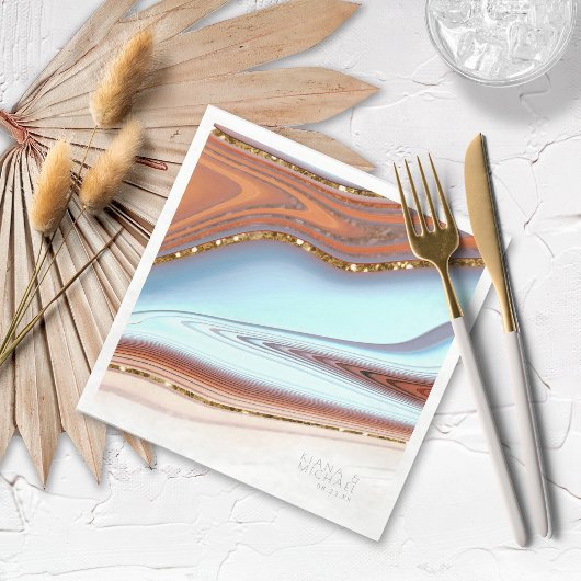 Abstracte Glitter Strata Wedding SW ID903 Servet