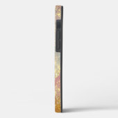 Abstracte glittergalaxy paarse roze ruimte Case-Mate iPhone case (Achterkant / Links)