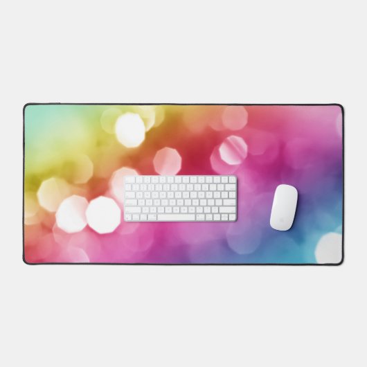 Abstracte gloed bureaumat (Keyboard & Muis)