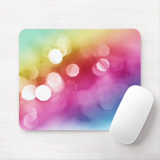 Abstracte gloed Muismat (Met muis)