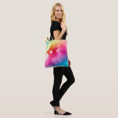 Abstracte gloedCanvas tas (Op model)